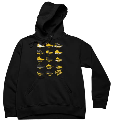 Retro Jordan Taxi Yellow Colors Men's Hoodie Sweatshirt Pullover