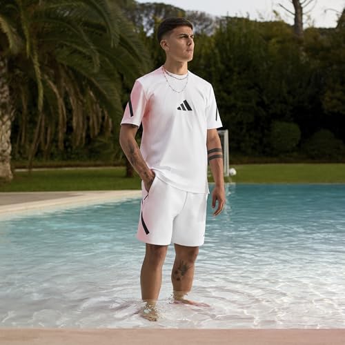 Adidas Men's Z.N.E. T-Shirt, White, Large