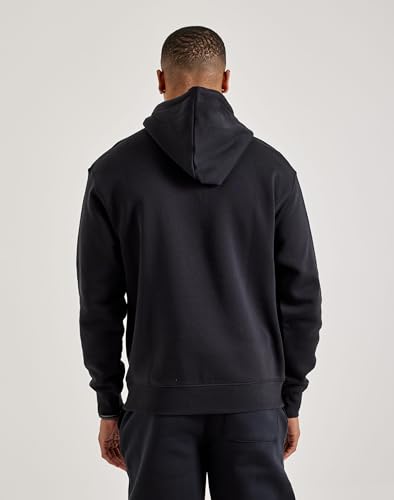 Black / Gym Red Fleece Hoodie by Jordan