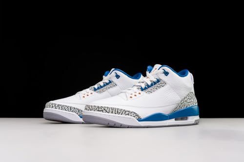 Nike Air Jordan 3 Retro White Cement Reimagined 2023 DN3707-100 - Size 9,Black/Fire Red-white