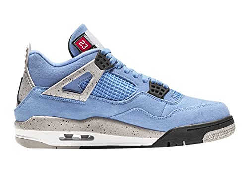 Jordan Mens Air 4 Retro CT8527 400 University Blue - Size 8