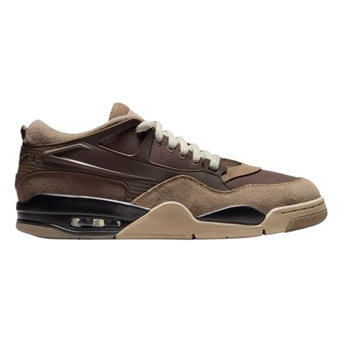Air Jordan 4 RM Men's Shoes (Ironstone/Baroque Brown/Light Bone/Medium Olive) Size 12