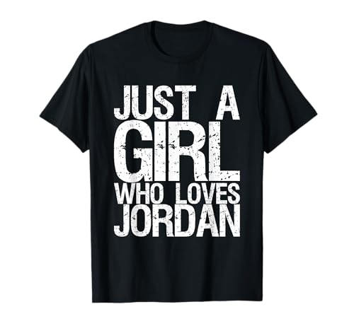 Just A Girl Who Loves Jordan T-Shirt