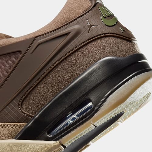 Air Jordan 4 RM Men's Shoes (Ironstone/Baroque Brown/Light Bone/Medium Olive) Size 12