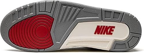 Nike Air Jordan 3 Retro White Cement Reimagined 2023 DN3707-100 - Size 13,Black/Fire Red-white