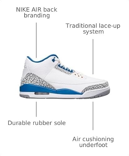 Nike Air Jordan 3 Retro White Cement Reimagined 2023 DN3707-100 - Size 9,Black/Fire Red-white