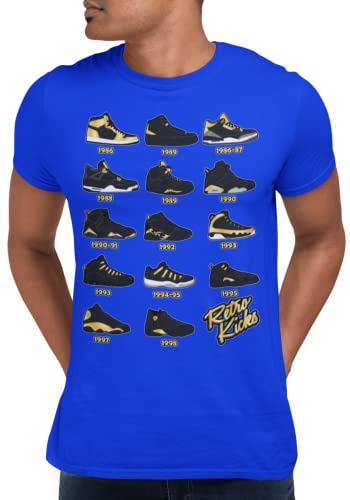 Shirt to Match Gold Black Jordan Retro 1 2 3 4 5 6 7 8 9 10 11 12 13 Sneakers, Men's Tee to Match Jordans