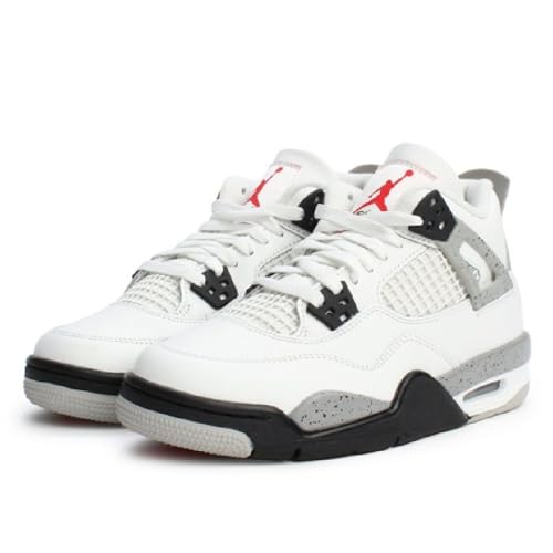 Air Jordan Big Kids' 4 Retro White Cement (GS)