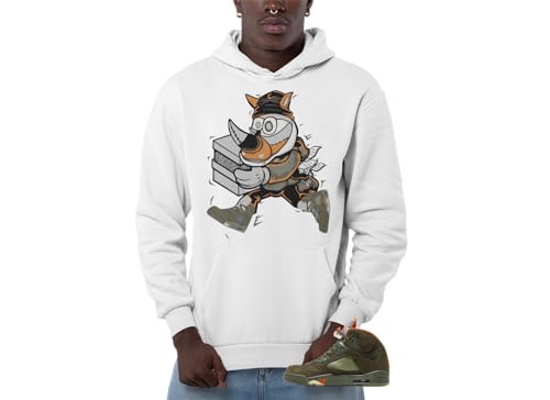 Hoodie To Match Jordan 5 Olive Graphic Hoodies