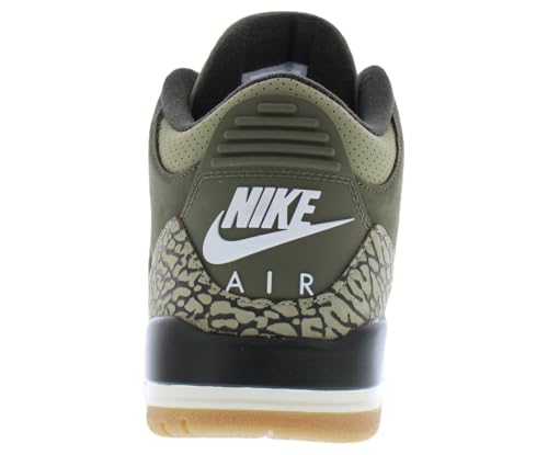 Jordan Air 3 Retro 'Medium Olive' (Olive Green) Size 9.5