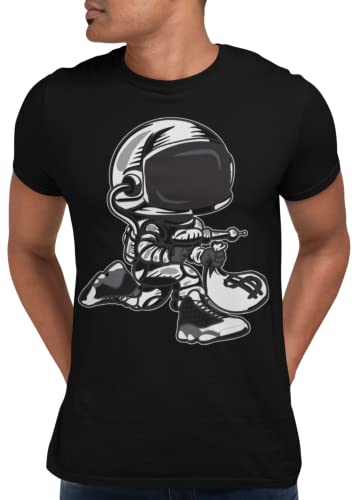 - 13 Black Flint Men's Matching Colors T Shirt, Tee to Match - 13 Black Front Graphic T-Shirt