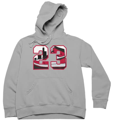 Men's Graphic 23 Hoodie To Match Jordan 1 Style Shoe, Urban Clothing Streetwear