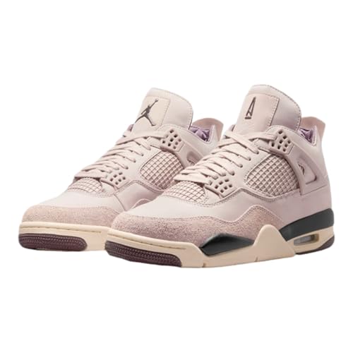 Nike Air Jordan Mens Air 4 Retro A Ma Maniere While You were Sleeping Fossil Stone/Metallic Pewter 12 Women/10.5 Men