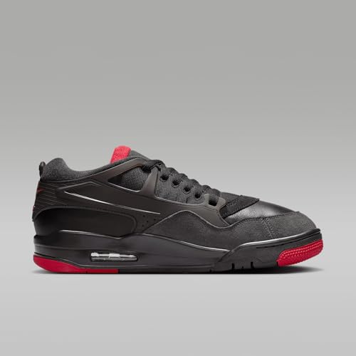 Air Jordan 4 RM Men's Shoes (FQ7939-060, Black/Anthracite/Varsity Red) Size 10