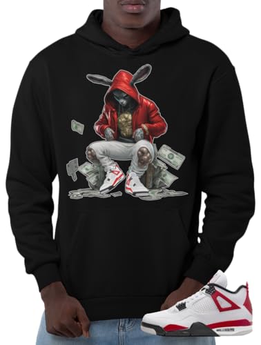 Hoodie To Match Jordan 4 Red Cement Men's Graphic Pullover