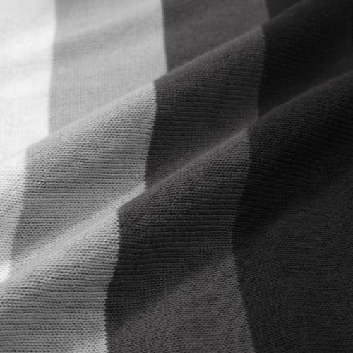 OXKNIT Men’s Knitted Vintage Polo, Gradient Stripe Short Sleeve Retro Polo Shirt for Men 60s&70s