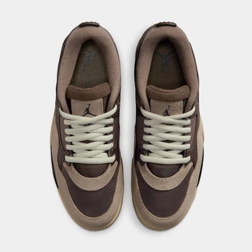 Air Jordan 4 RM Men's Shoes (Ironstone/Baroque Brown/Light Bone/Medium Olive) Size 12