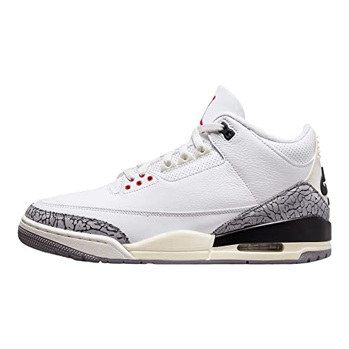 Nike Jordan Mens Air 3 Retro White Cement Reimagined DN3707-100 12.5