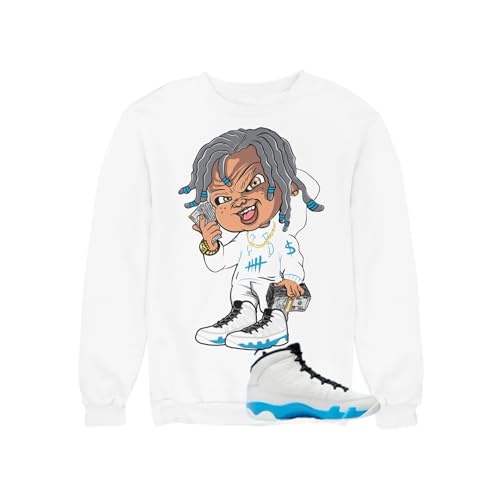 Sweatshirt To Match Jordan 9 Powder Blue Men's Graphic Sweatshirts