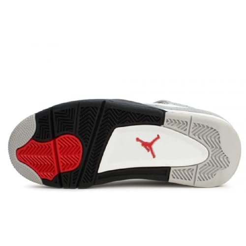 Air Jordan Big Kids' 4 Retro White Cement (GS)