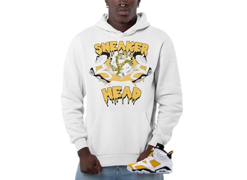 Hoodie To Match Jordan 6 Yellow Ochre Men's Matching Hoodies