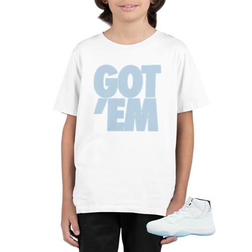 Kids Youth Shirt to Match Jordan 11 Retro Legend Blue Urban Graphic Tee