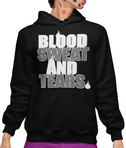 Men's Jordan 3 White Cement Reimagined Colors Hoodie, Pullover Graphic Sweatshirt, To Match Jordan 3s