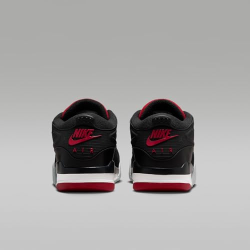 Air Jordan 4 RM Men's Shoes (Black/Wolf Grey/White/Varsity Red) Size 11