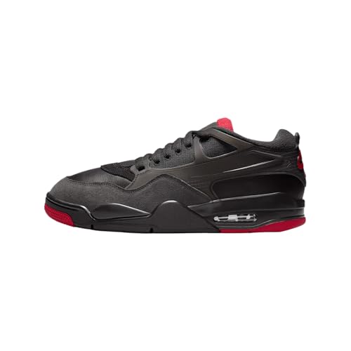 Air Jordan 4 RM Men's Shoes (FQ7939-060, Black/Anthracite/Varsity Red) Size 10