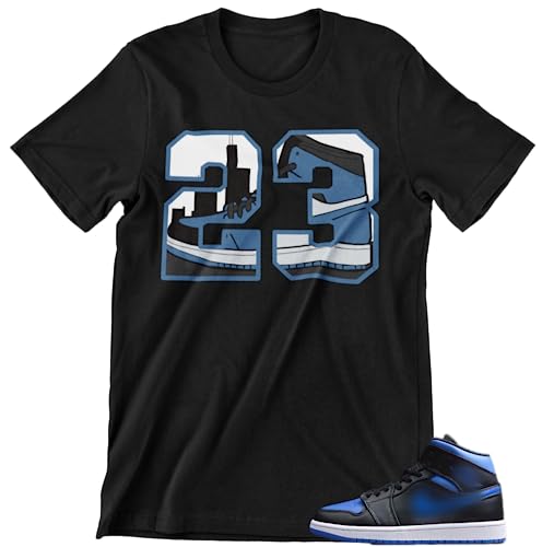 Shirt to Match - 1 Royal Men's Graphic T Shirt, Urban Clothing Streetwear Tee