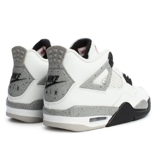 Air Jordan Big Kids' 4 Retro White Cement (GS)