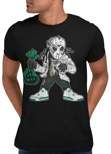 T-Shirt to Match Jordan 4 Pine Green SB Sneakers, Tee to Match Jordan 4 Pine Green SB Shoes