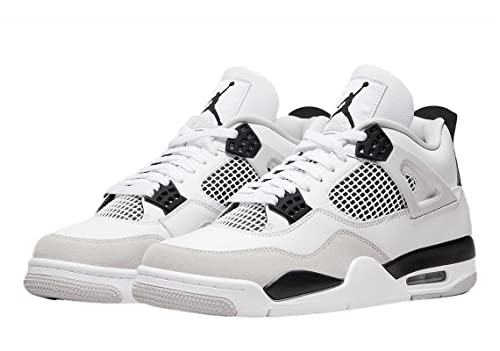 NIKE Jordan Mens Air Jordan 4 Retro DH6927 111 Military Black - Size 9.5