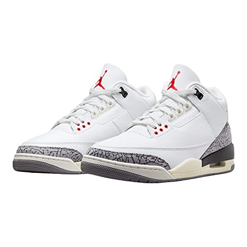 Nike Jordan Mens Air 3 Retro White Cement Reimagined DN3707-100 12.5