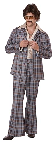 70's Leisure Suit, Men's Costume Multi