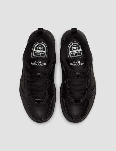 Nike Air Monarch IV (4E) - Black / Black, 12 4E US