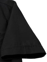 
              JOGAL Men's Bowling 50s Rockabilly Button Down Shirt Black Red X-Large
            