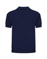 
              OXKNIT Men’s Knitted Vintage Polo, Gradient Stripe Short Sleeve Retro Polo Shirt for Men 60s&70s
            