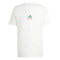 
              Adidas Men's Lounge Pizza Sportswear T-Shirt, Off White, XX-Large
            