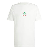 
              Adidas Men's Lounge Pizza Sportswear T-Shirt, Off White, XX-Large
            