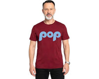 
              Pop Dad Baseball T-Shirt, Men's Baseball Spring Training Shirt, Retro "Pop" Dad T-Shirt, Christmas T-Shirt, Fathers Day Gift, Fun Gift for Grandpa or Husband (Cardinal / Baby Blue Print, Adult Unisex Shirt / XL)
            