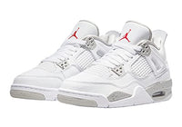 
              Jordan Air 4 Retro (Big Kid) White/Fire Red/Tech Grey/Black 7 Big Kid M
            