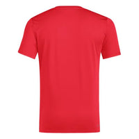 
              Adidas Men's Train Essentials 3-Stripes Training T-Shirt, Pure Ruby/Black, Large
            
