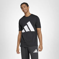 
              Adidas Men's Essentials Big Logo T-Shirt, Black/White, X-Large
            