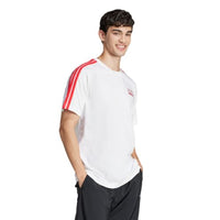 
              Adidas Men's Codes Collegiate Sportswear T-Shirt, White, Large
            