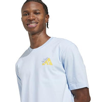 
              adidas Men's Food Grilled Cheese Graphic T-Shirt, Blue, Large
            