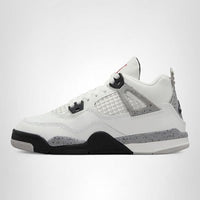 
              Kids' Air Jordan 4 Retro 'White Cement' (PS)
            
