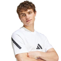 
              Adidas Men's Z.N.E. T-Shirt, White, Large
            