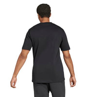 
              Adidas Men's Essentials Big Logo T-Shirt, Black/White, X-Large
            