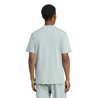 
              adidas Men's Essentials Linear Single Jersey T-Shirt, Wonder Sage/White, Large
            